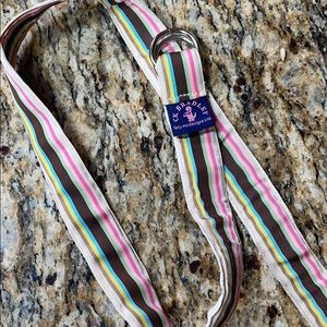 CK BRADLEY stripe belt